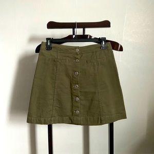 Olive skirt
